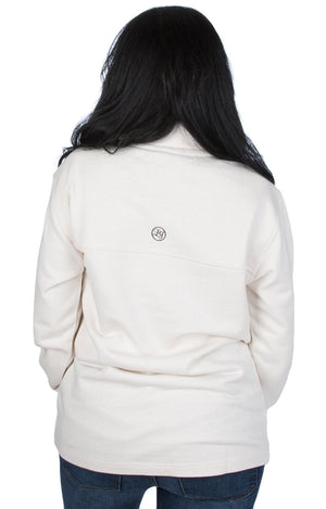 Lauren James Heathered Whitacre Pullover