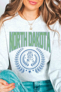 NORTH DAKOTA STATE WREATH Graphic Sweatshirt