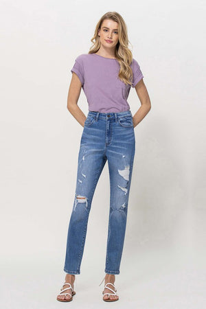 Mom Jeans Distressed