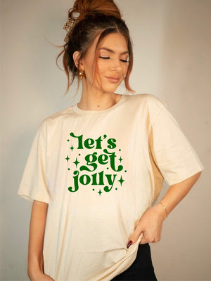 Let's Get Jolly Graphic Short Sleeve Tee