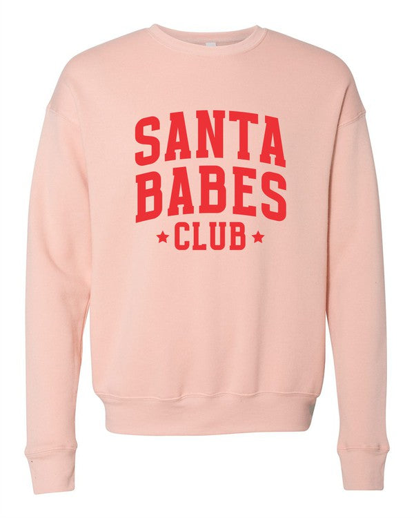 Santa Babes Club Graphic Sweatshirt