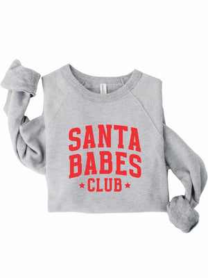 Santa Babes Club Graphic Sweatshirt