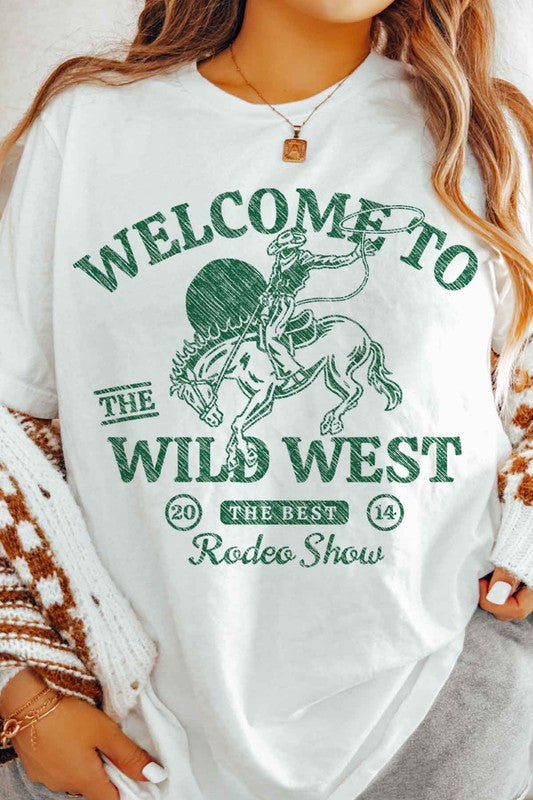 WILD WEST RODEO SHOW GRAPHIC TEE
