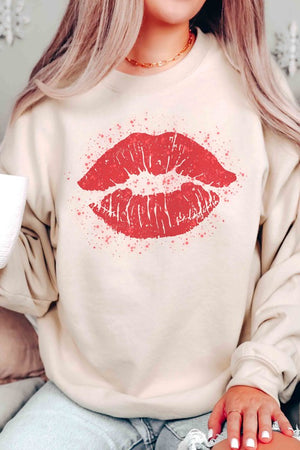 VALENTINE KISS Graphic Sweatshirt