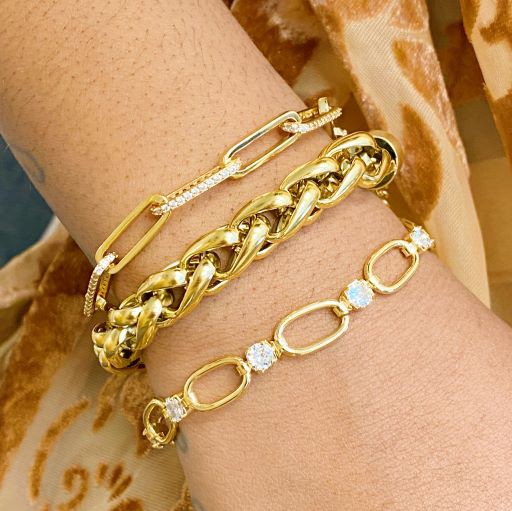 Uptown Chain And Shine Bracelet