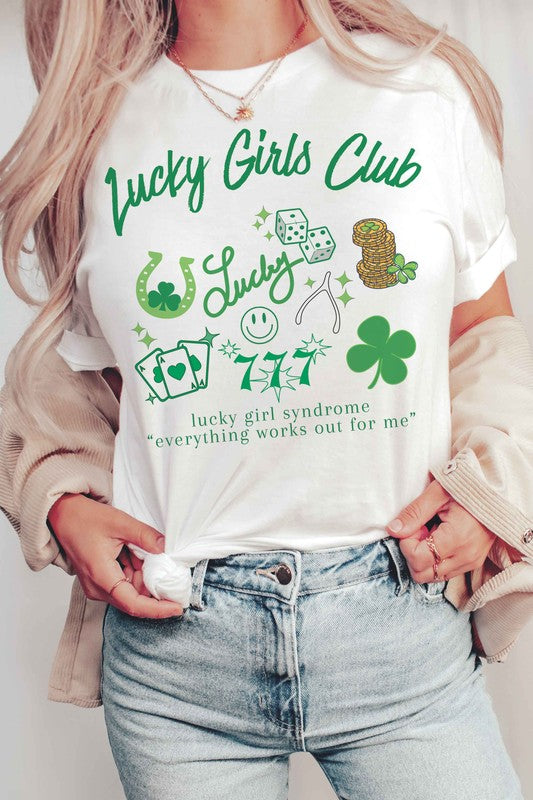 LUCKY GIRLS CLUB Graphic T-Shirt
