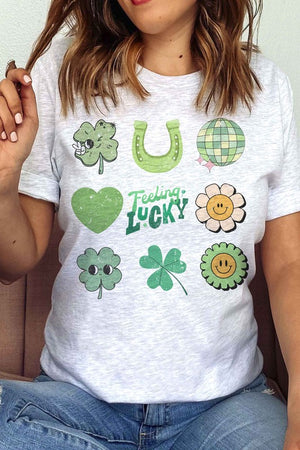 FEELING LUCKY Graphic T-Shirt