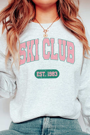 Ski Club EST 1983 Graphic Sweatshirt