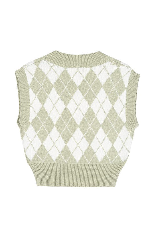 Research This Argyle Sweater Vest
