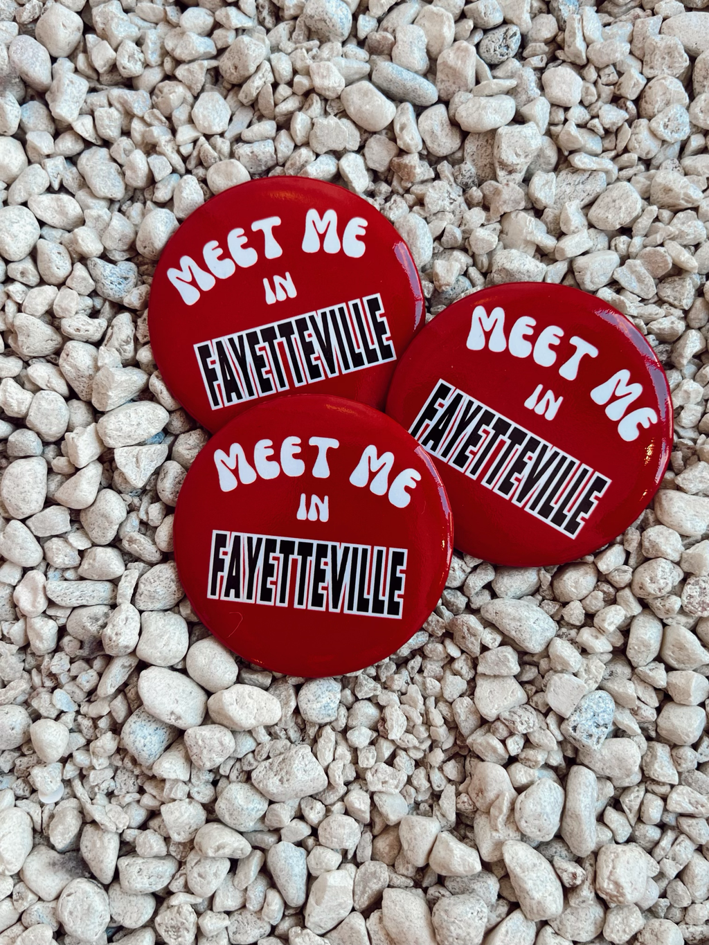 Meet Me In Fayetteville Game Day Button