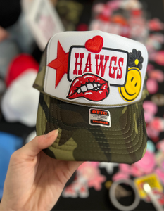 HAWGS Custom Patch Trucker Hat