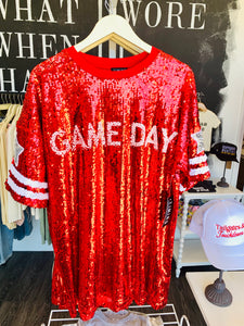 Reach For the Stars Game Day Jersey Dress