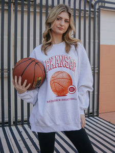 The Vintage Arkansas Basketball Sweatshirt by Charlie Southern