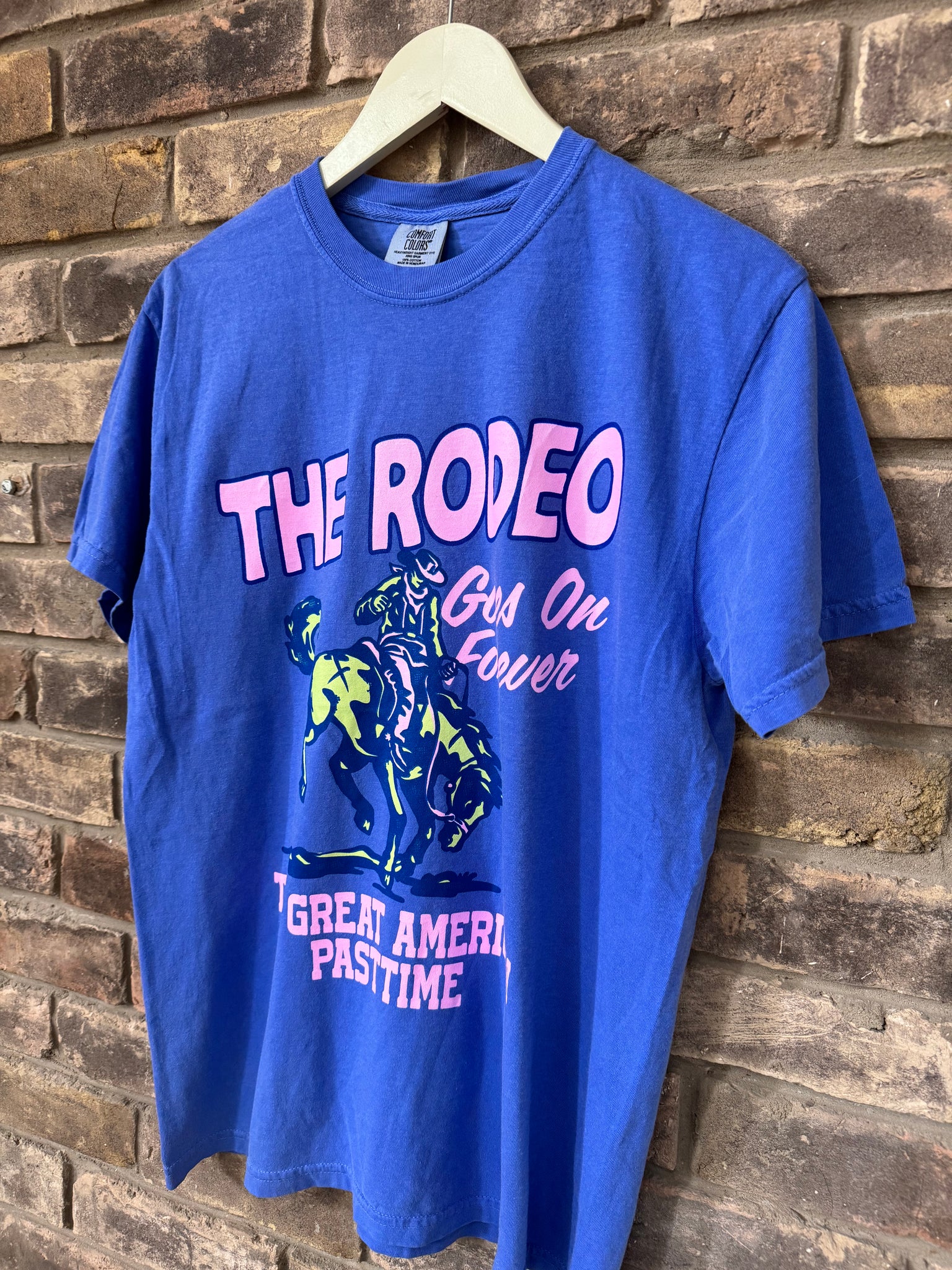 The Rodeo Goes On Forever Tee