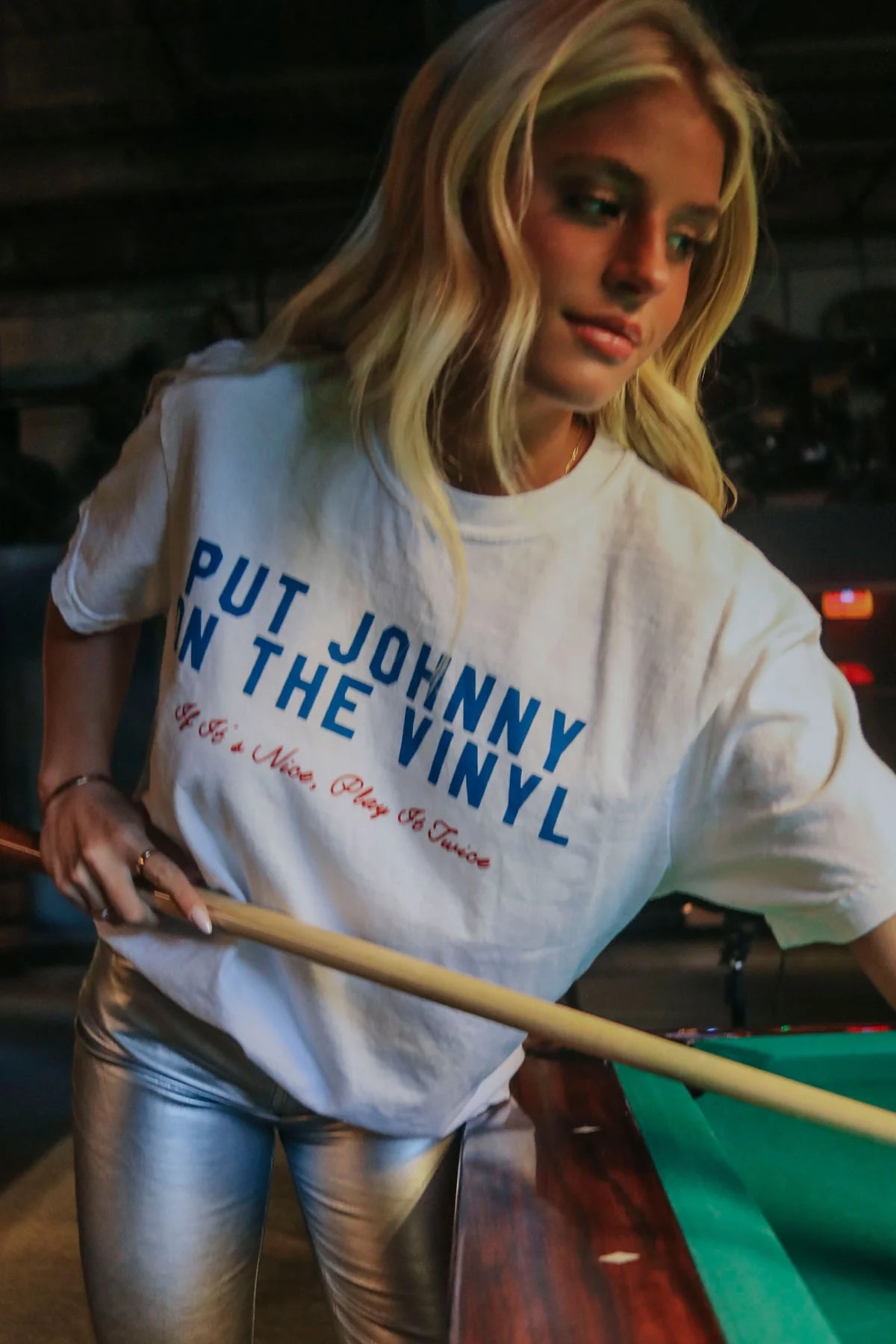 Put Johnny On the Vinyl Graphic Tee