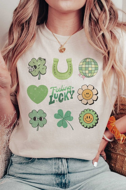 FEELING LUCKY Graphic T-Shirt