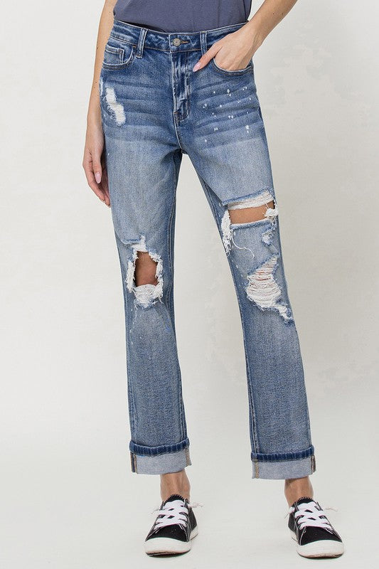 Easy Days Relaxed Straight Fit Denim