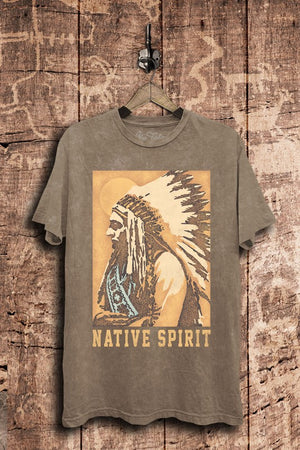 Native Spirit Graphic Top