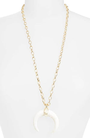 Rebecca Ox Horn Necklace