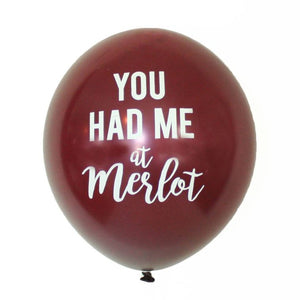 Merlot Latex Balloons