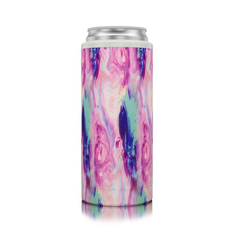 SIC Slim Can Cooler Cotton Candy