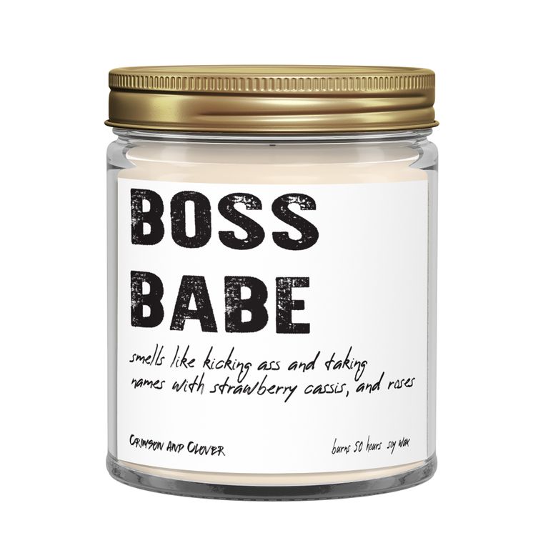 Boss Babe Strawberry and Cassis Soy Candle